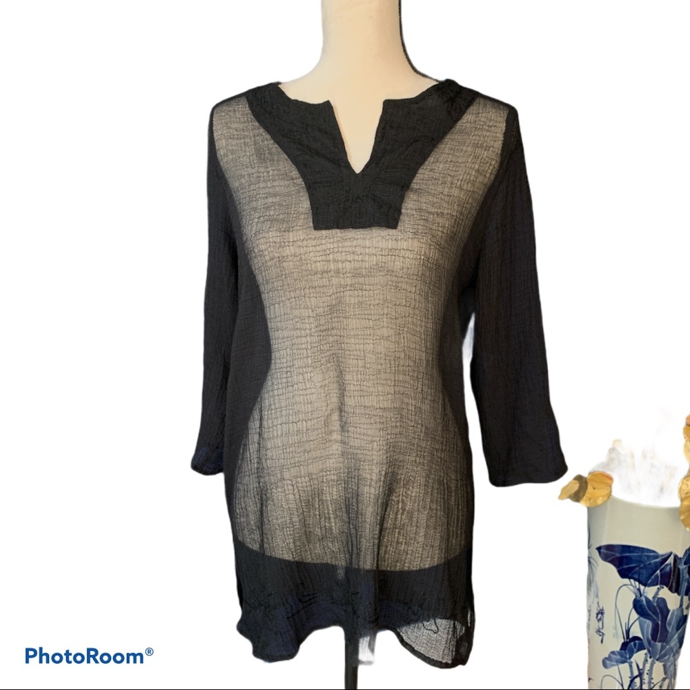 Blue island cover up. Size L